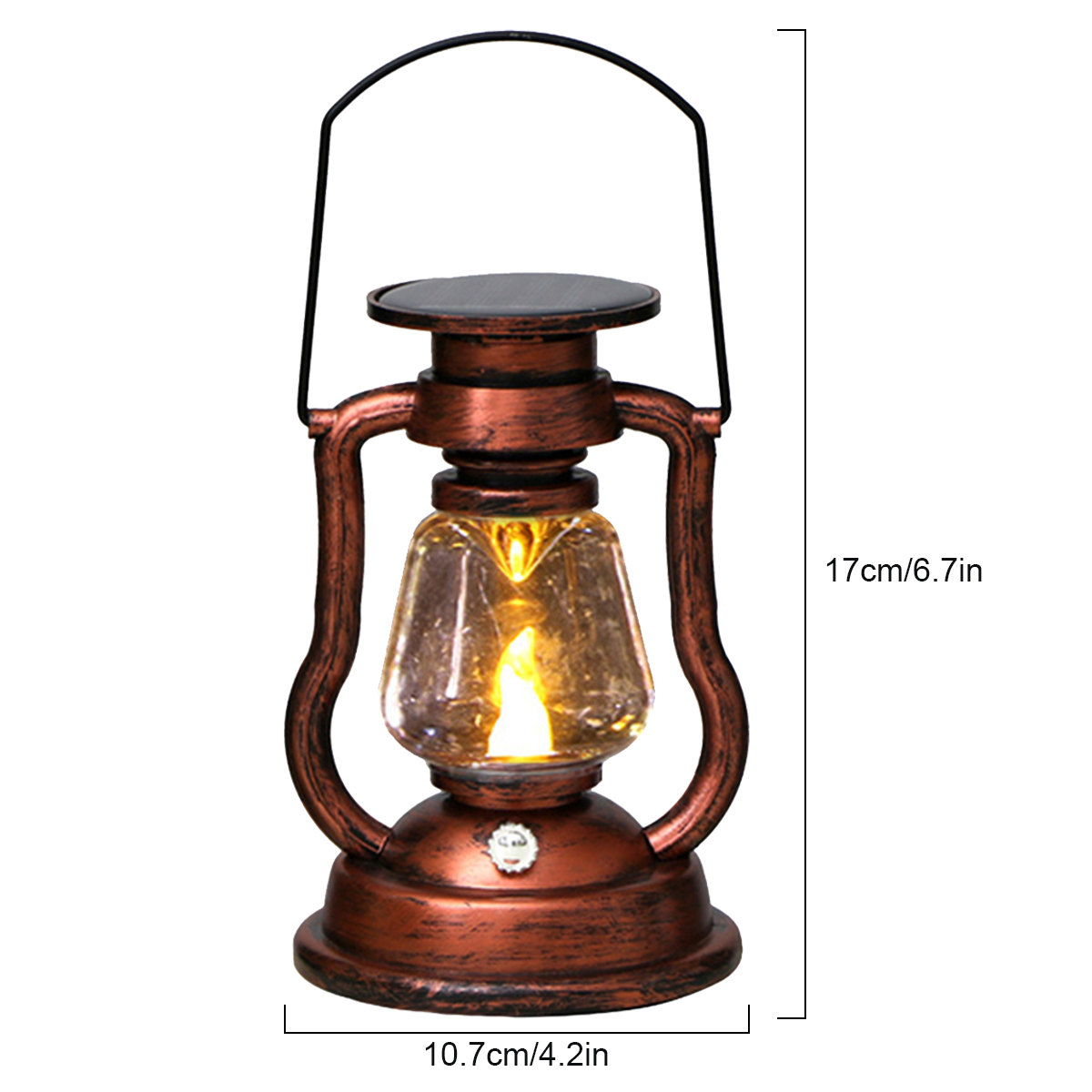Luz de Ambiente Retro LED Sola - Camping Solar Lantern reseña y precio