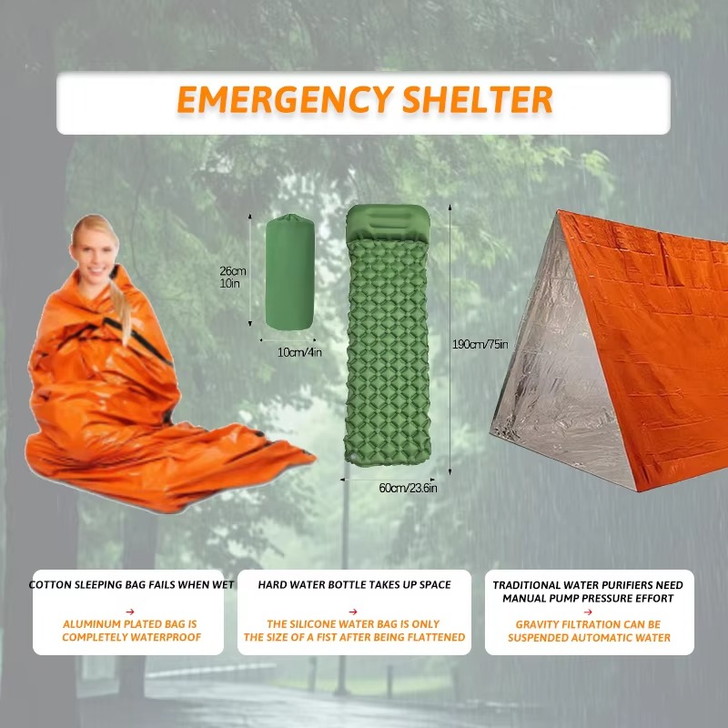 Kit de Supervivencia Profesion - Outdoor Camping Sleeping Bag reseña y precio