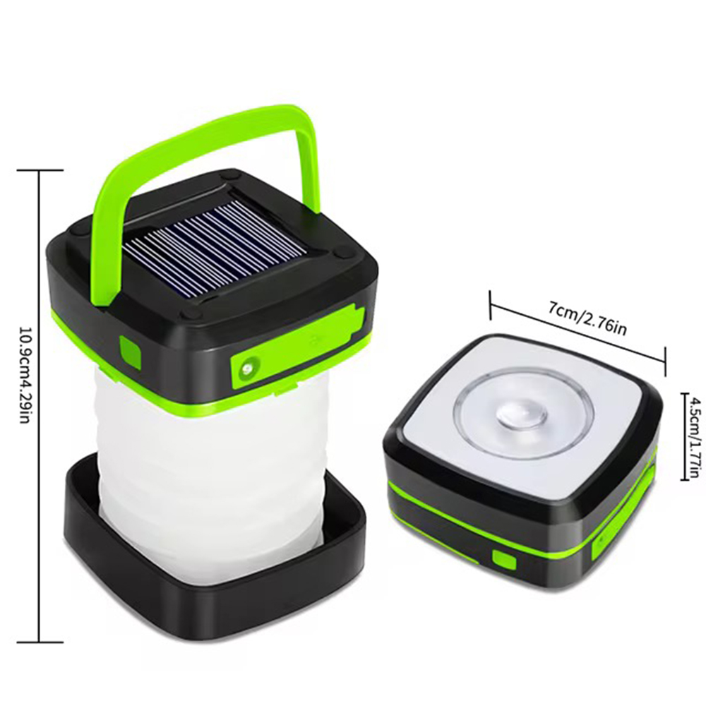 Linterna Solar Recargable Negr - Camping Solar Lantern reseña y precio