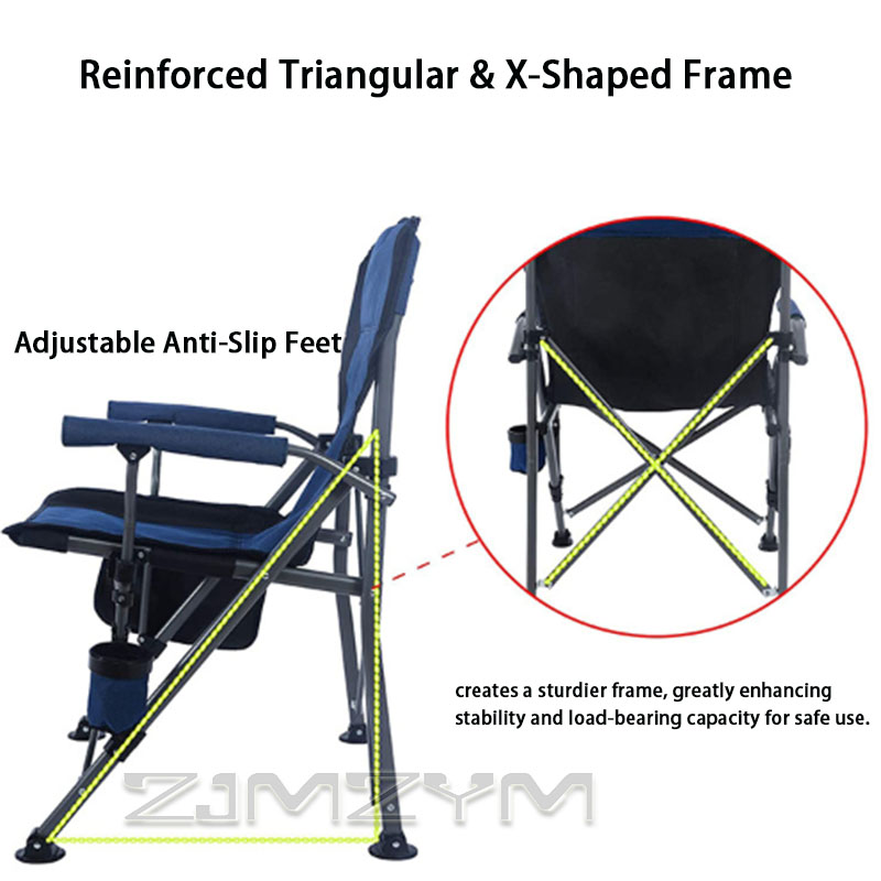Silla Plegable para Exteriores - Outdoor Camping High Chair reseña y precio
