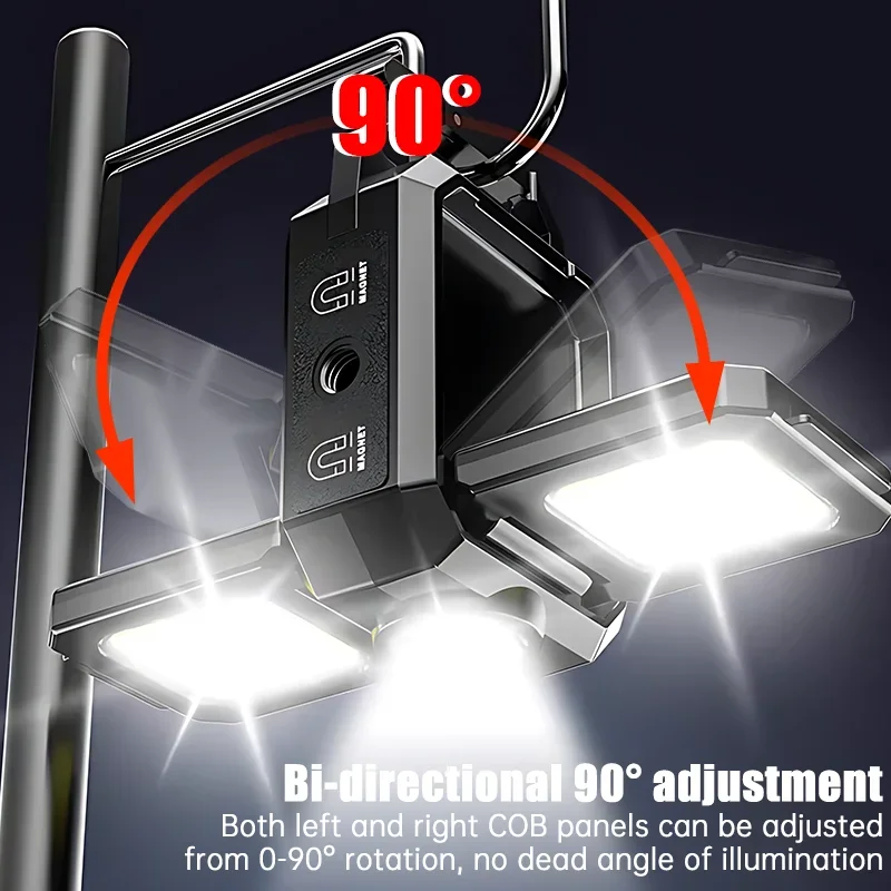 Mini linterna llavero luz COB  - Camping Lantern reseña y precio