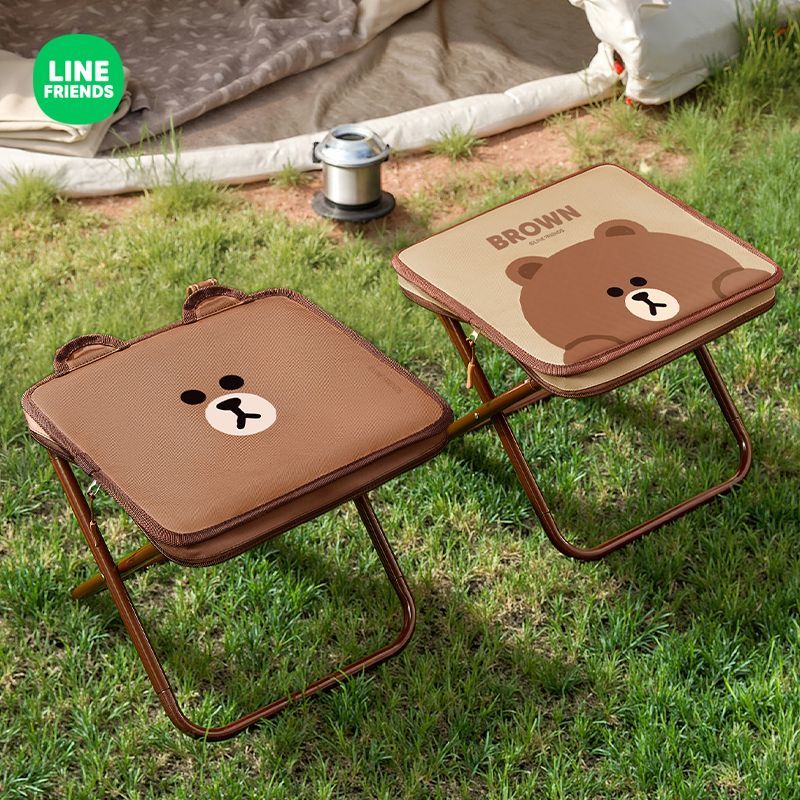 Silla Plegable de Anime LINE F - Outdoor Camping Korea reseña y precio