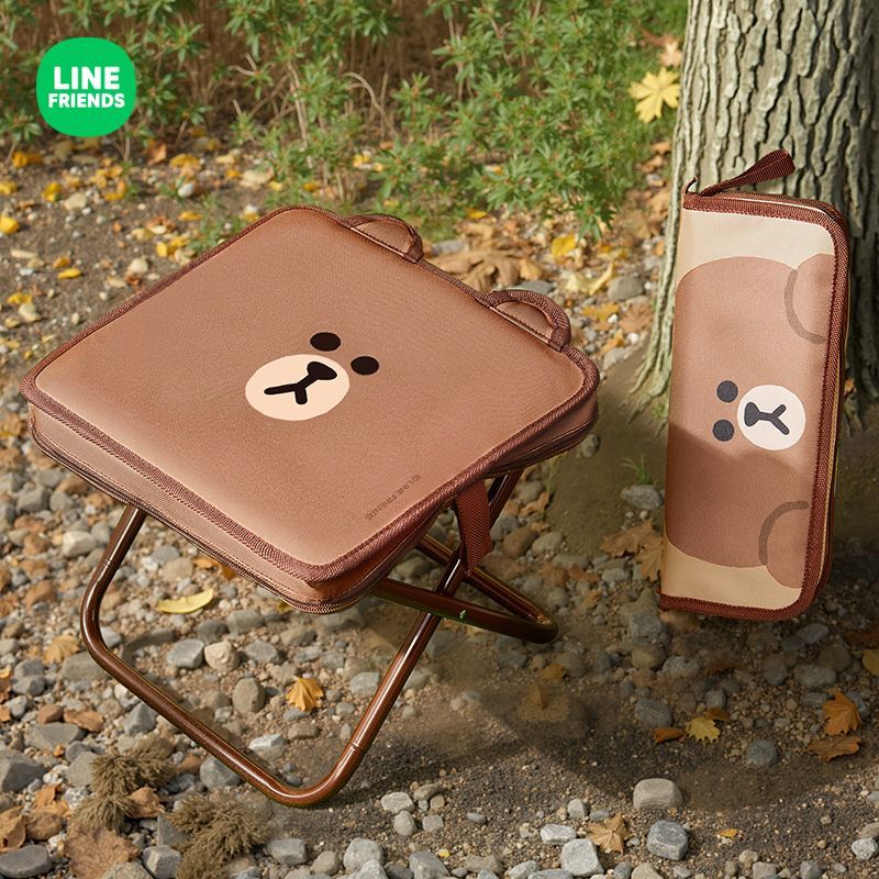 Silla Plegable de Anime LINE F - Outdoor Camping Korea reseña y precio