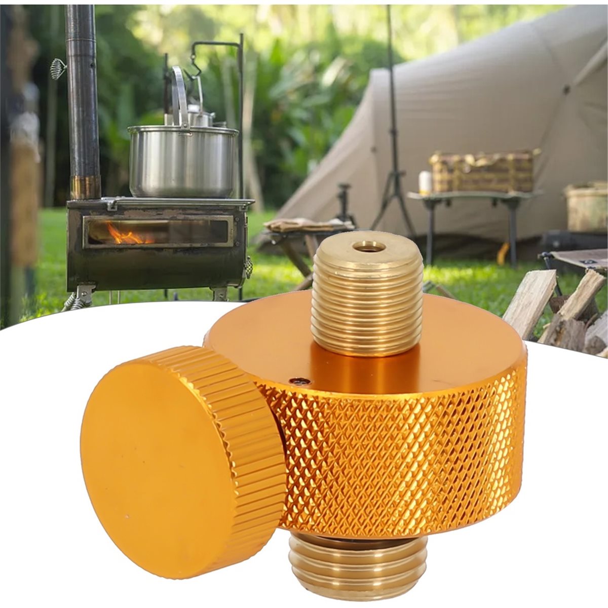 Adaptador de Gas para Camping  - Outdoor Und Camping reseña y precio