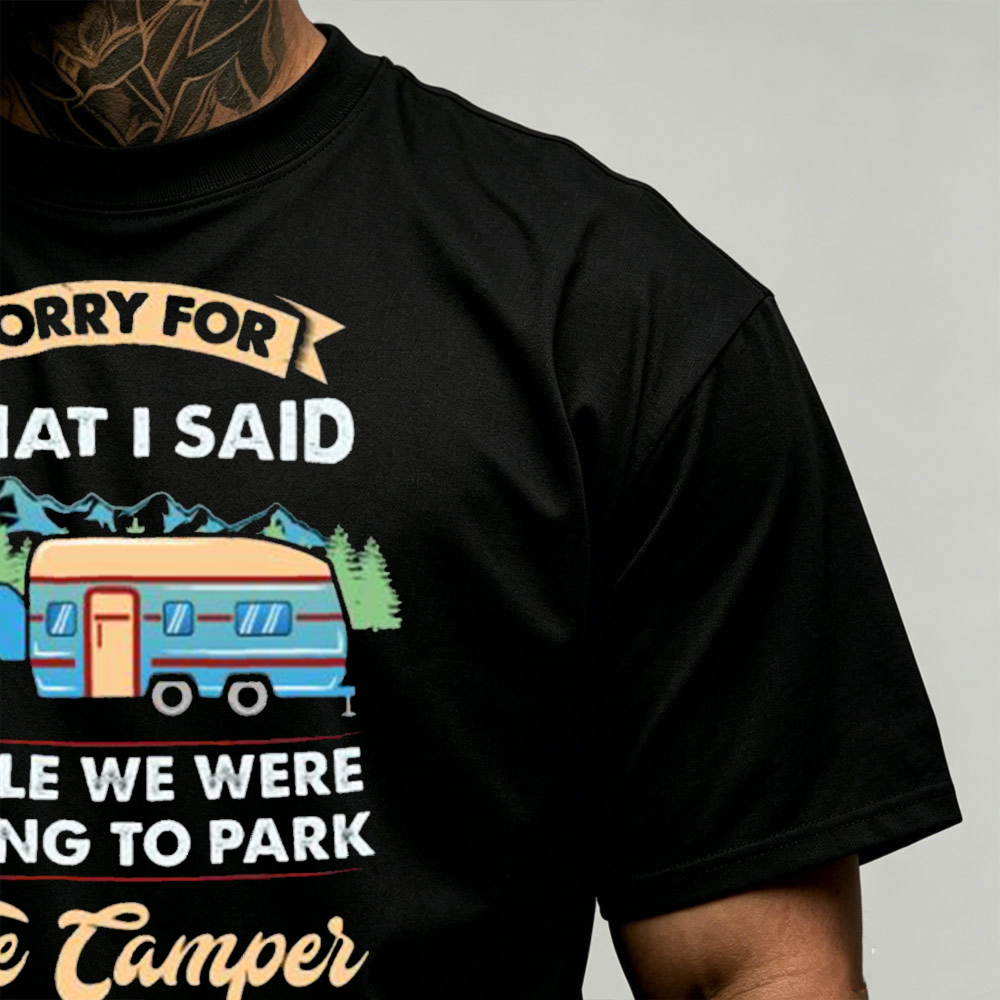 Camiseta con gráfico de campin - Outdoor Camping Quotes reseña y precio
