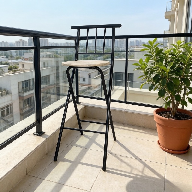Taburete Alto Plegable para Ex - Outdoor Camping High Chair reseña y precio