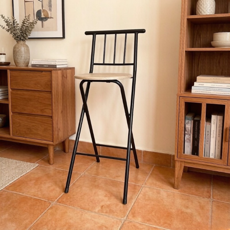 Taburete Alto Plegable para Ex - Outdoor Camping High Chair reseña y precio