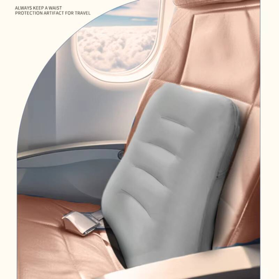 Almohada inflable de soporte L - Camp Pillow Compressible reseña y precio