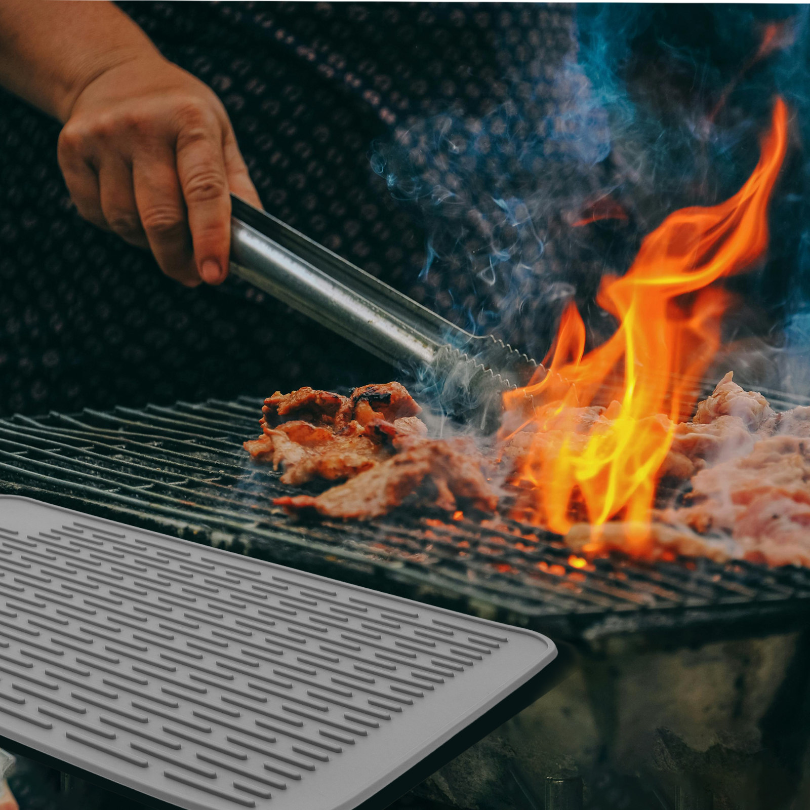 Tapete de silicona para parril - Outdoor Gas Stove reseña y precio