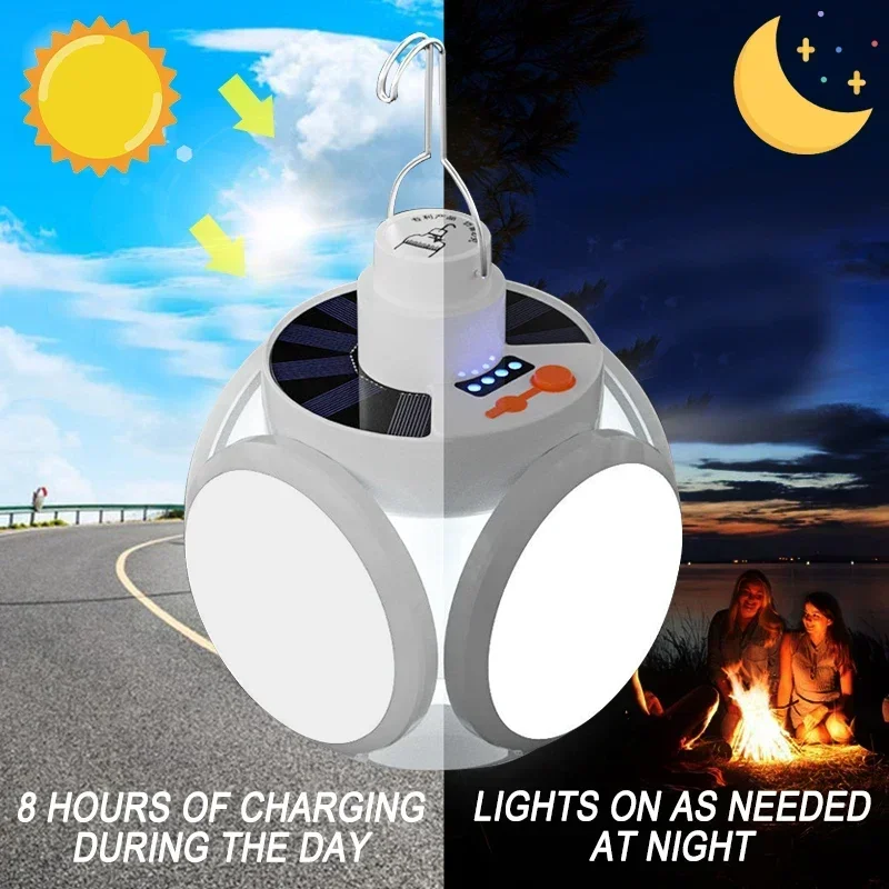 Lámpara de Camping de energía  - Camping Solar Lantern reseña y precio