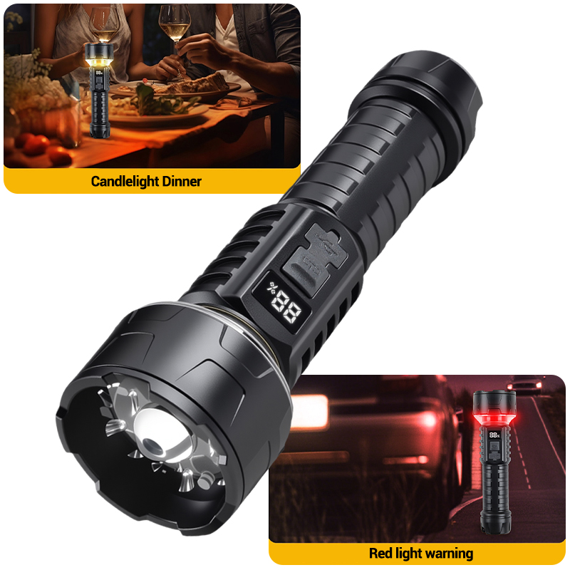 Linterna LED COB, linterna rec - Camping Lantern reseña y precio