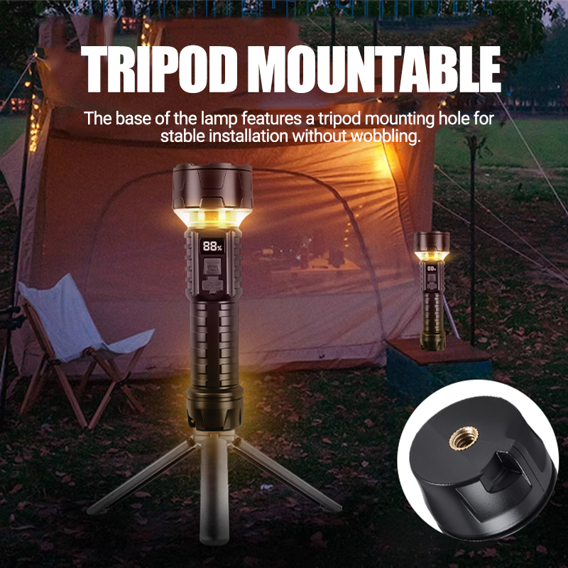 Linterna LED COB, linterna rec - Camping Lantern reseña y precio