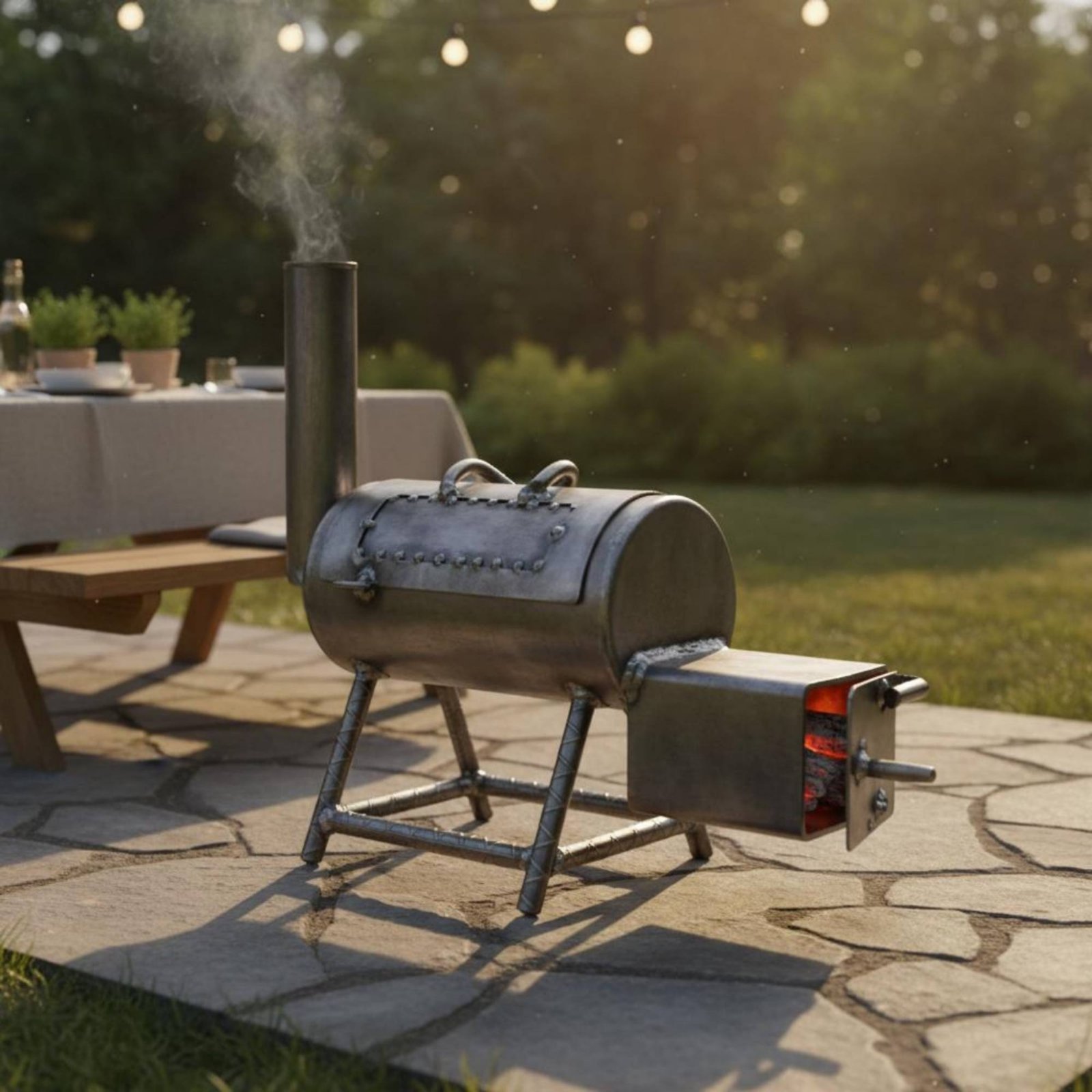 Mini Parrilla Portátil, Idea d - Outdoor Camping Ideas reseña y precio