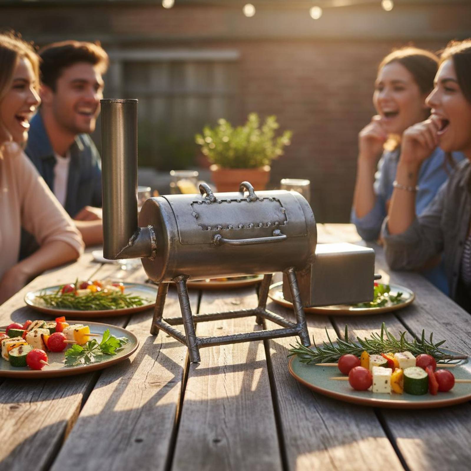 Mini Parrilla Portátil, Idea d - Outdoor Camping Ideas reseña y precio