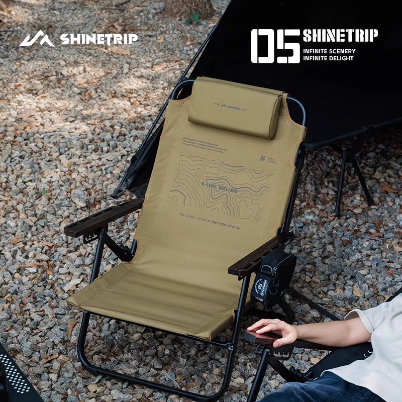 ShineTrip-sillón plegable para - Outdoor Camping High Chair reseña y precio