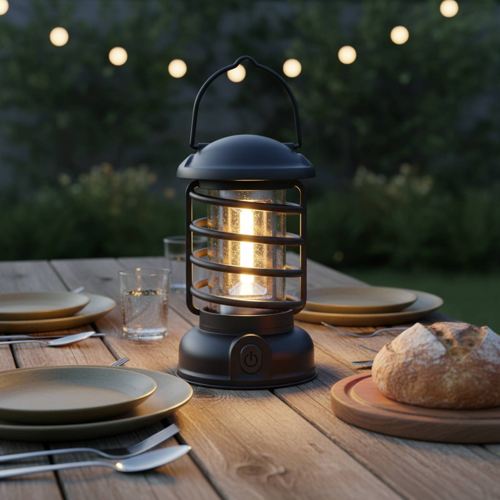 Linterna de Camping Retro con  - Camping Lantern reseña y precio