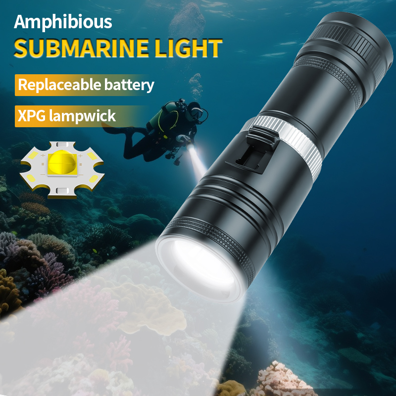 D117 linterna de buceo IPX8 im - Camping Lantern reseña y precio