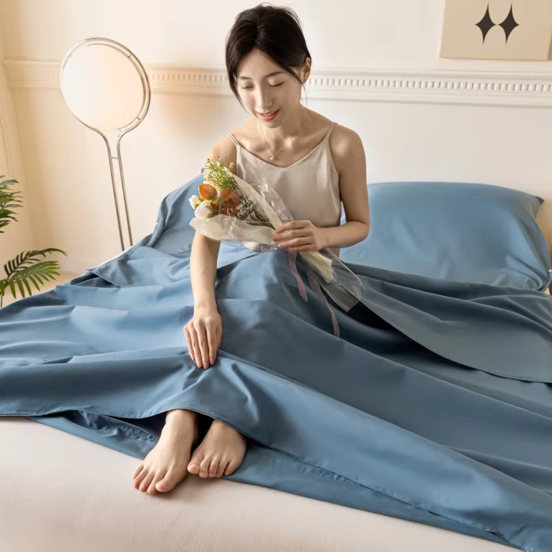 Sábana ligera de algodón para  - Outdoor Camping Sleeping Bag reseña y precio