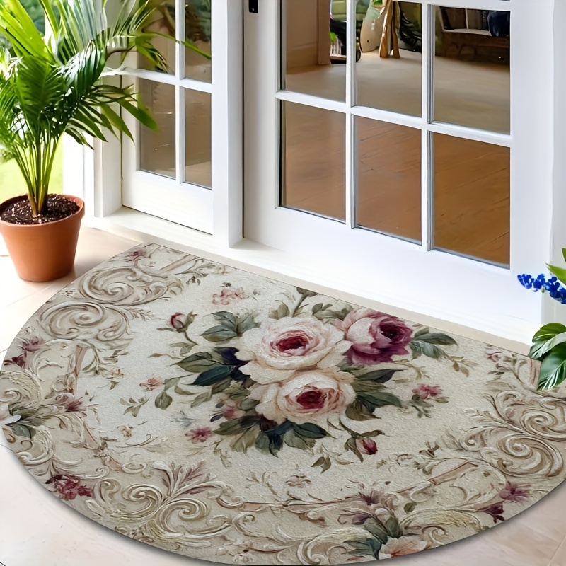Alfombra de Entrada con Diseño - Camping Outdoor Or Indoor reseña y precio
