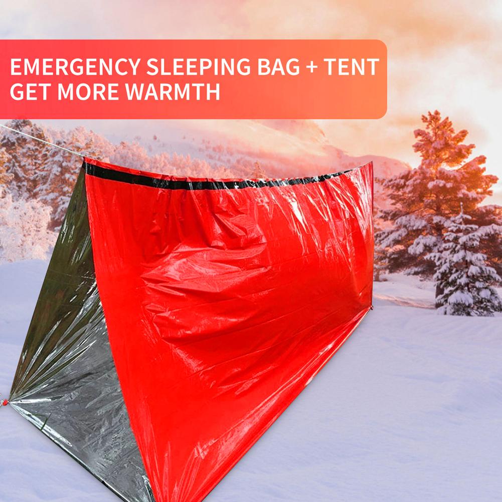 Saco de dormir portátil imperm - Outdoor Camping Sleeping Bag reseña y precio