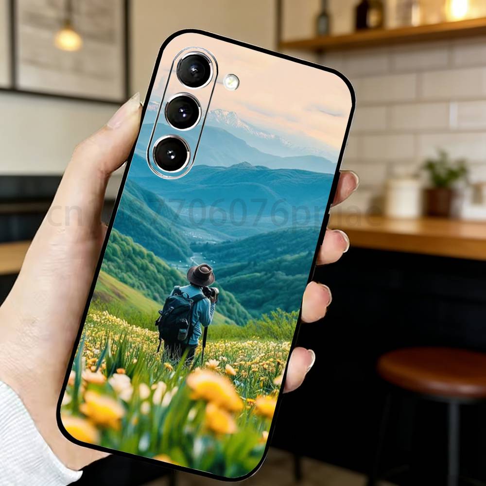 Funda de teléfono para acampar - Outdoor Camping Quotes reseña y precio