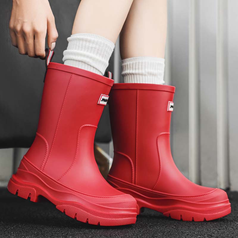 Botas de lluvia de caña alta p - Outdoor Camping On Youtube reseña y precio