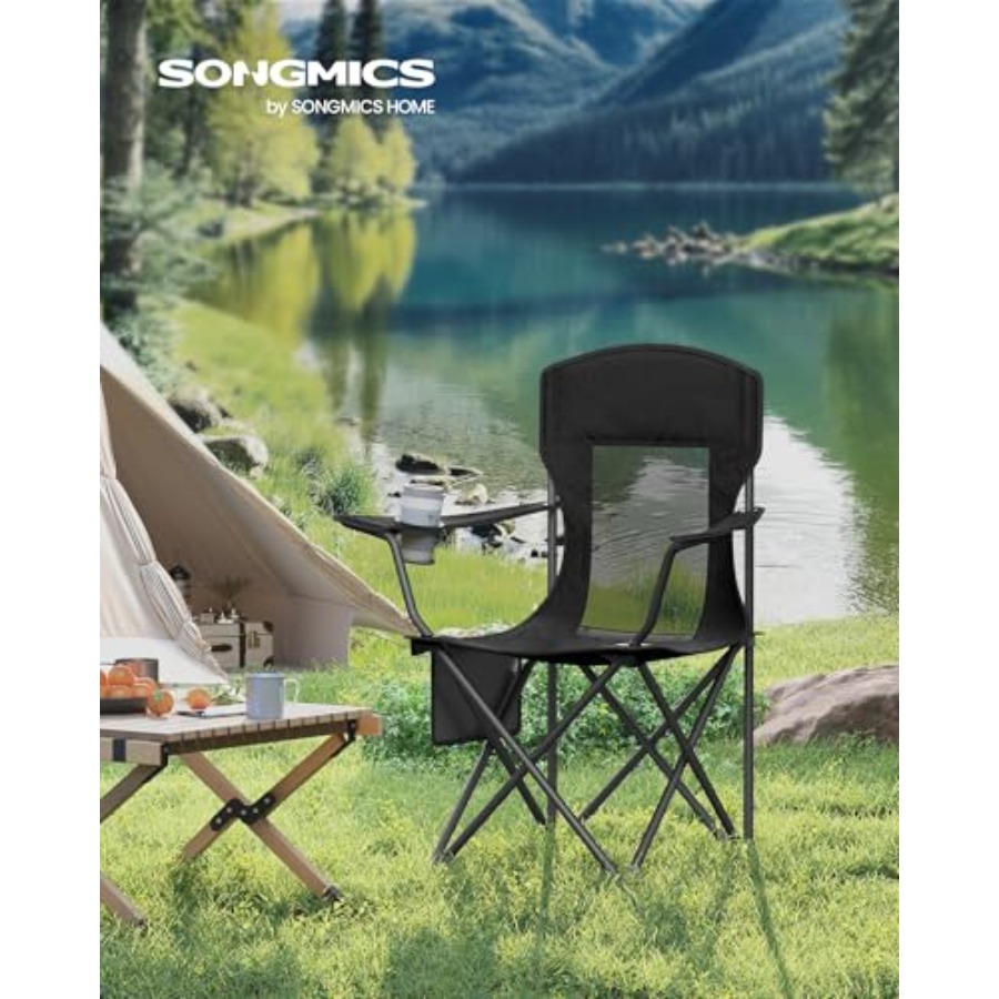 Paquete de 2 sillas de camping - Outdoor Camping High Chair reseña y precio