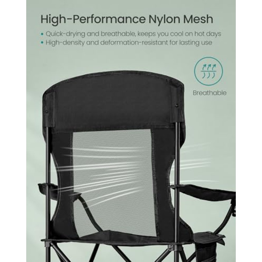 Paquete de 2 sillas de camping - Outdoor Camping High Chair reseña y precio