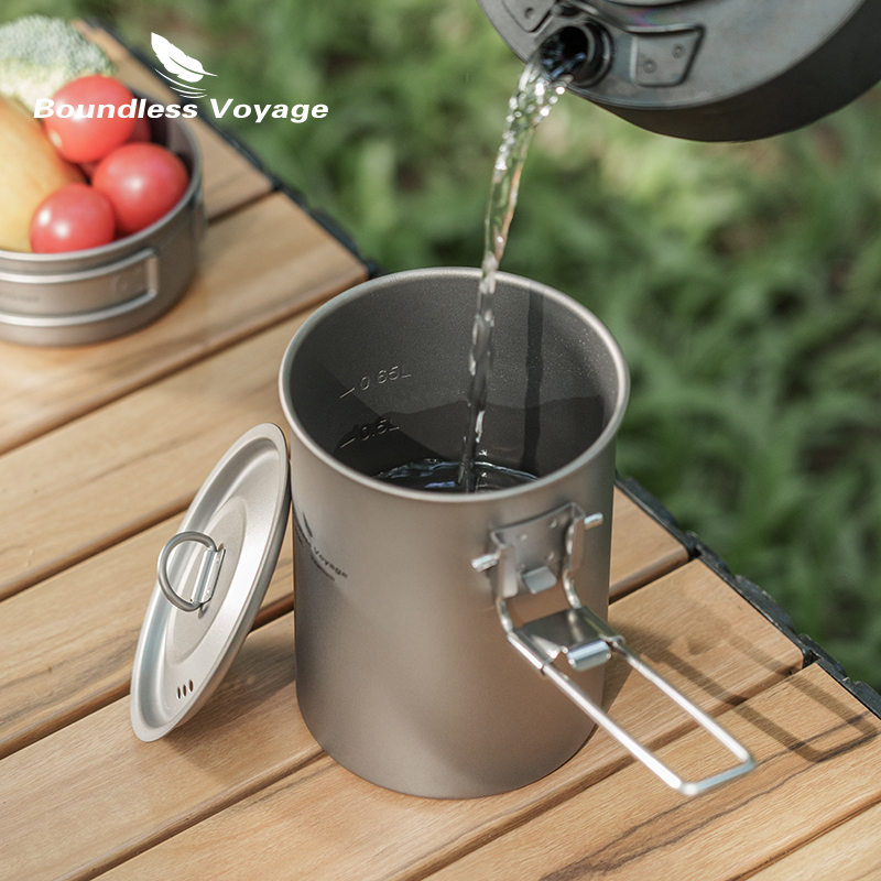 Boundless Voyage-olla de titan - Outdoor Camping Dining Set reseña y precio