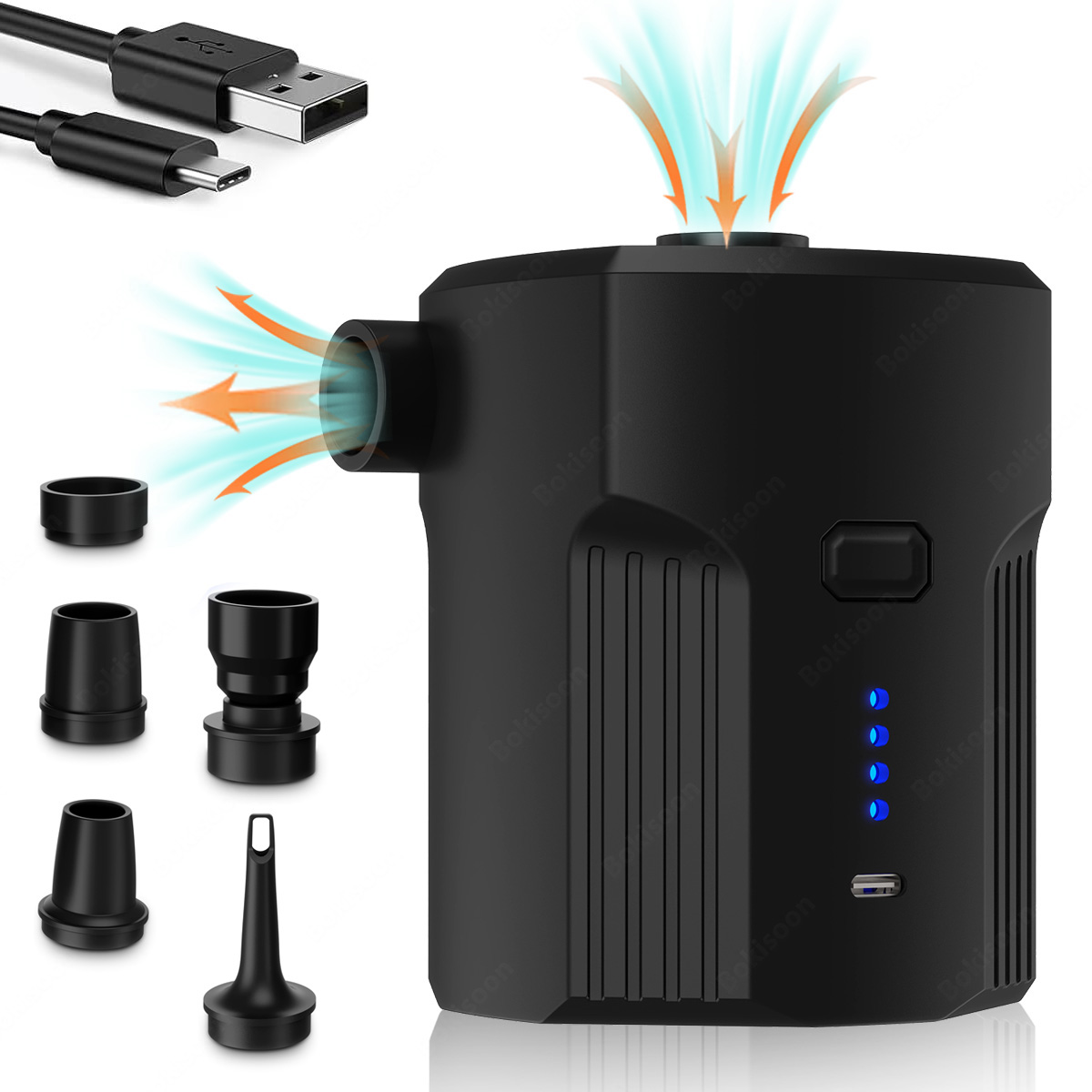 Bomba de aire eléctrica portát - Outdoor Camping Carpet reseña y precio