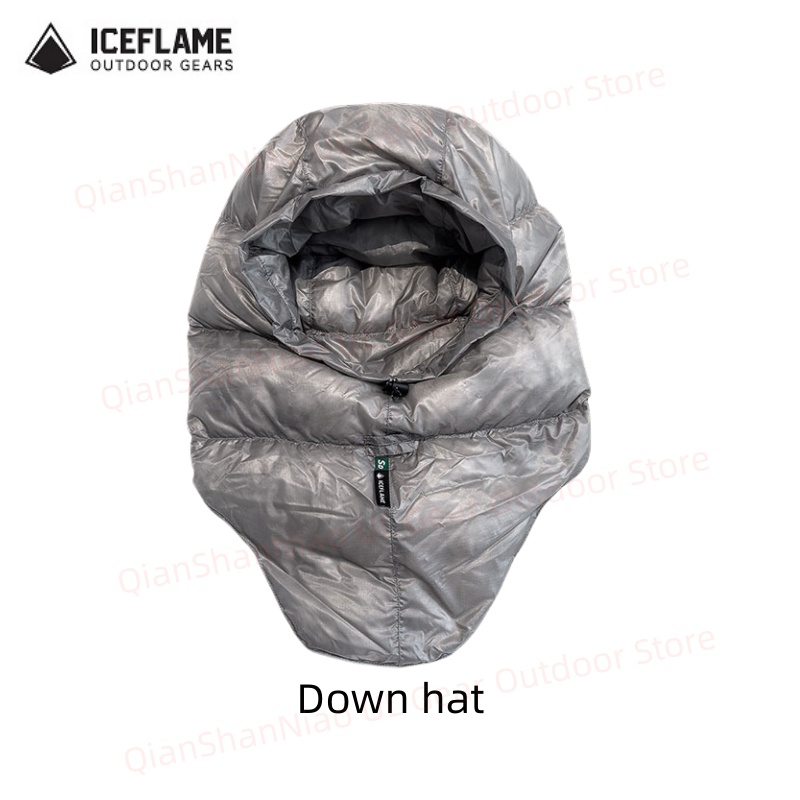 Capucha de plumón con llama de - Outdoor Camping Sleeping Bag reseña y precio