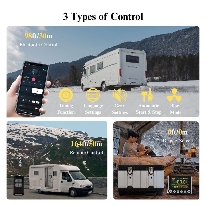 Calentador de Estacionamiento  - Outdoor Camping Heater reseña y precio
