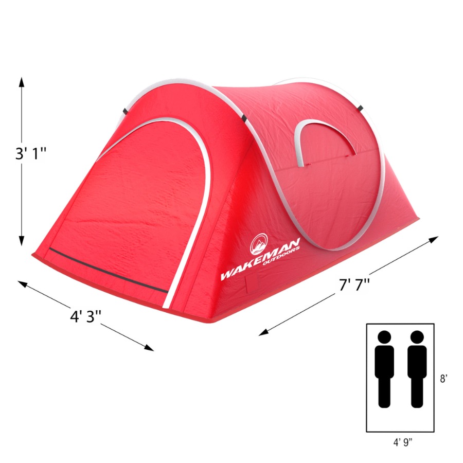 Carpa Pop-Up para 2 Personas c - Camping Outdoor Or Indoor reseña y precio