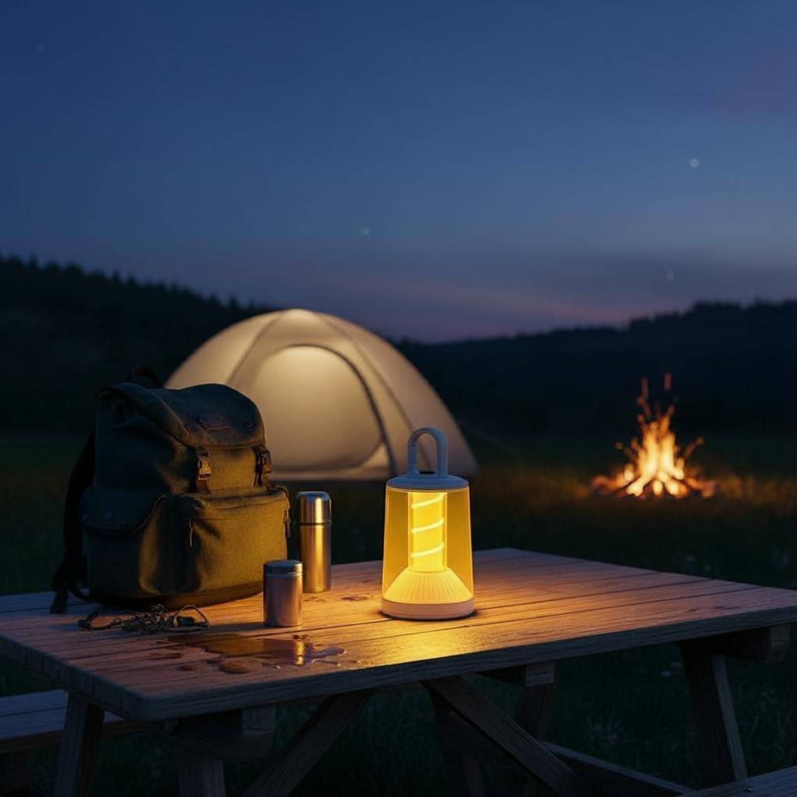 Linterna Colgante a Batería 36 - Camping Lantern reseña y precio