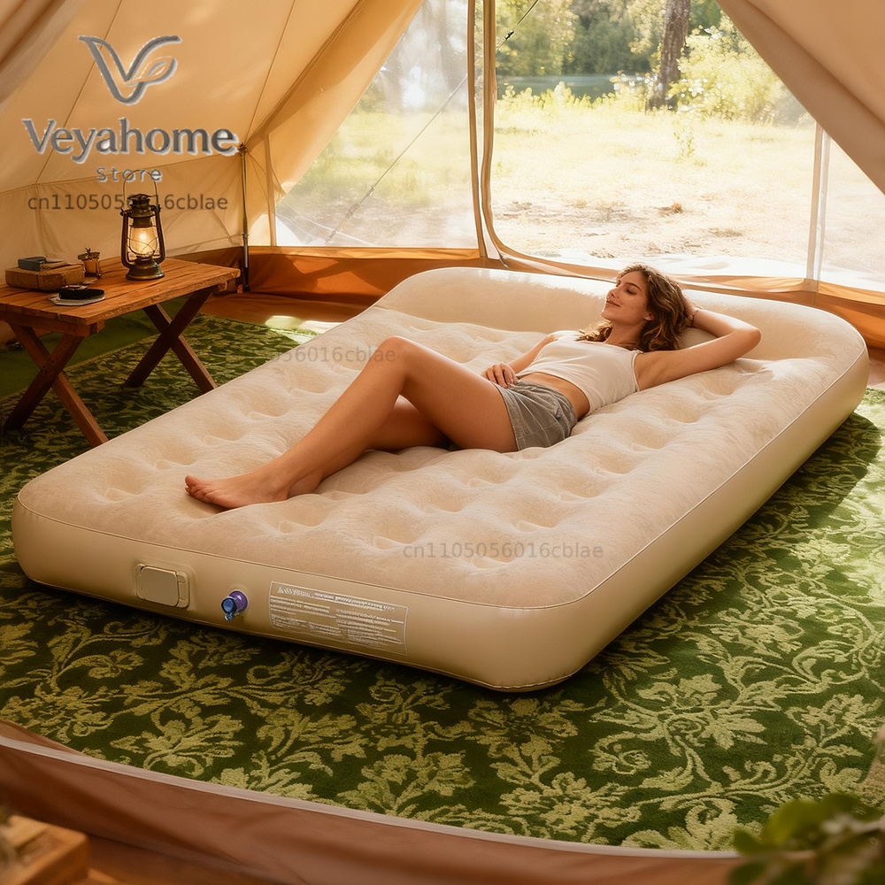 Nuevo colchón de aire con bomb - Camping Outdoor Or Indoor reseña y precio