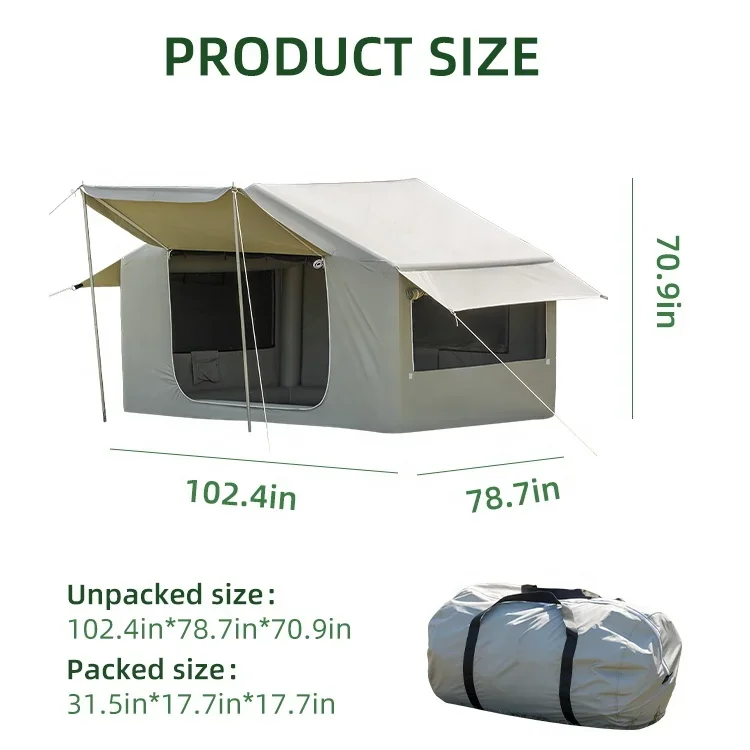 Carpa Inflable Grande de Monta - Outdoor Camping On Youtube reseña y precio