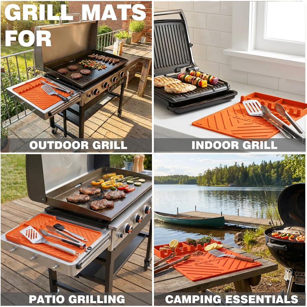 Tapetes de Silicona para Parri - Outdoor Camping Kitchen reseña y precio