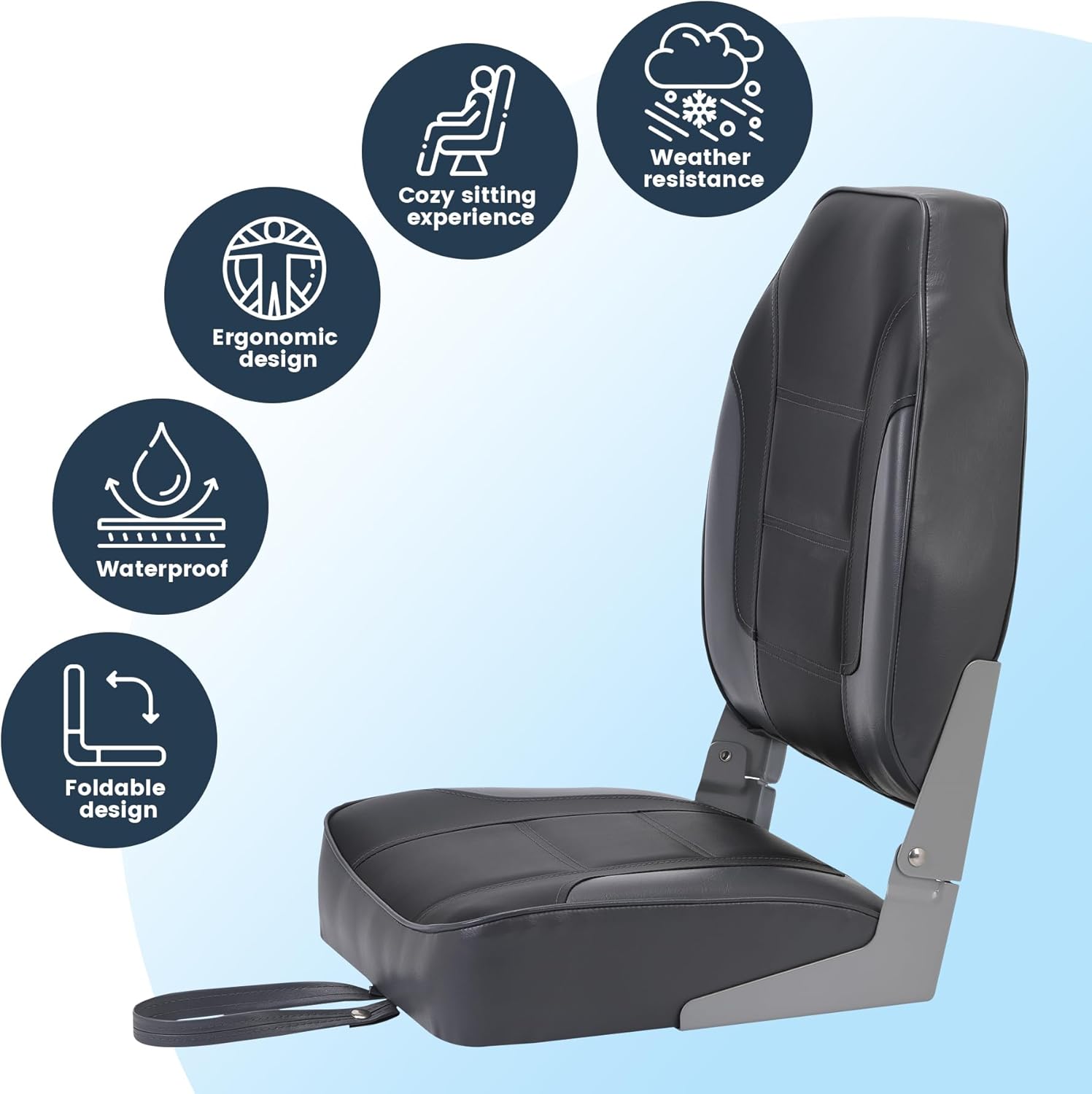 Paquete de 2 asientos plegable - Folding Chair reseña y precio