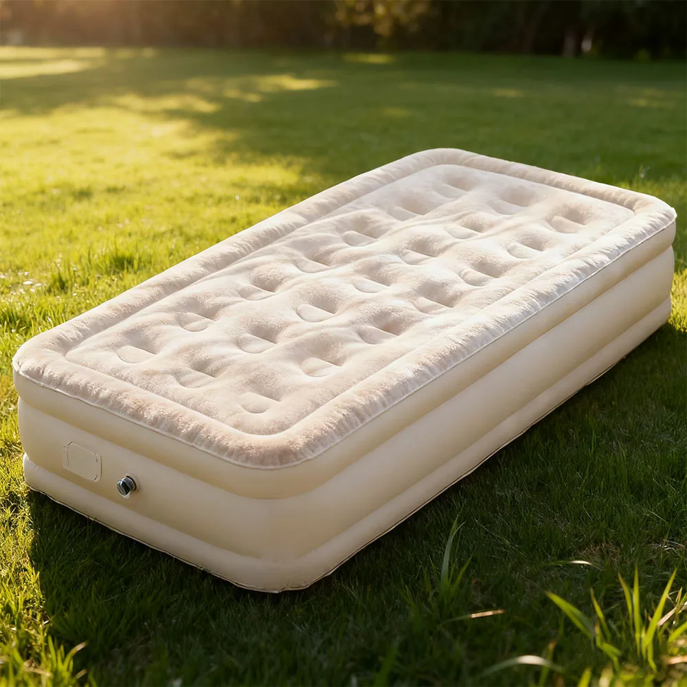 Colchón de aire con bomba inte - Camping Outdoor Or Indoor reseña y precio