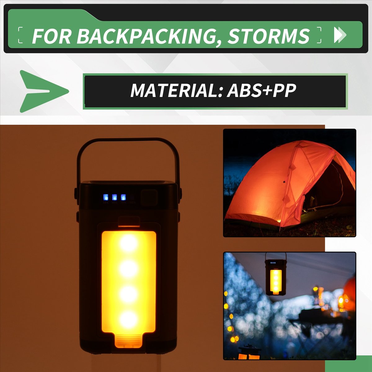 Linterna LED Plegable X08A par - Camping Solar Lantern reseña y precio