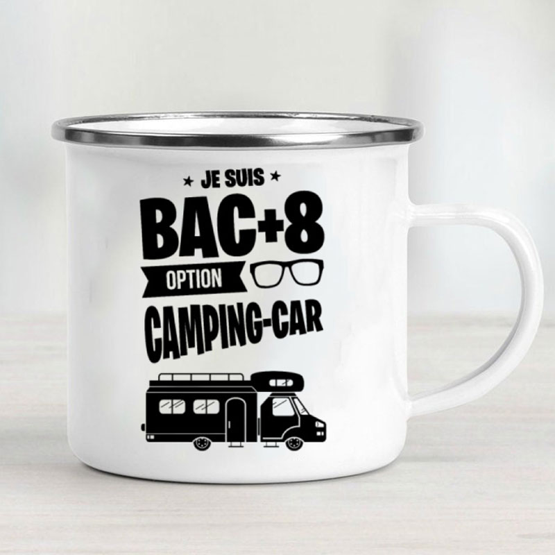 Taza de Esmalte para Autocarav - Outdoor Camping Ideas reseña y precio
