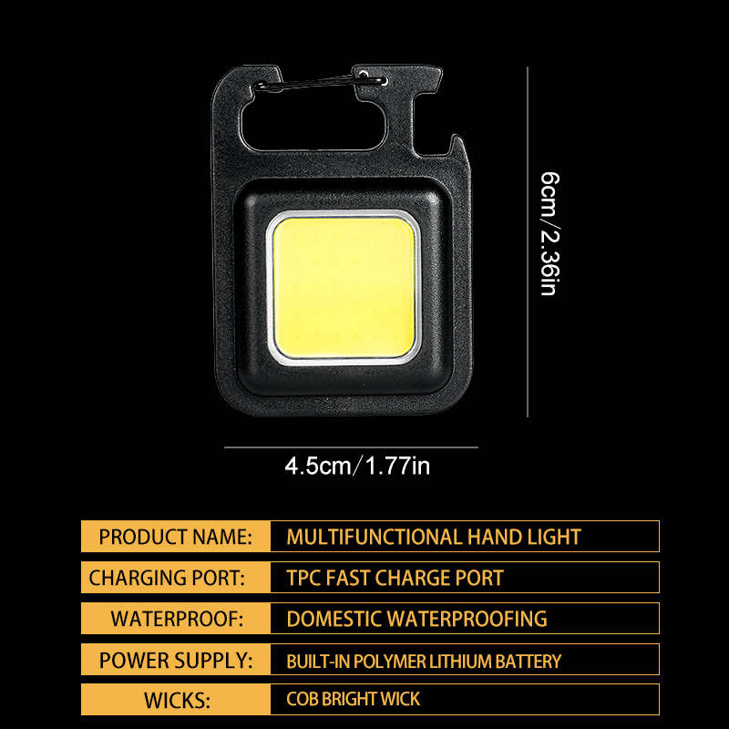 Mini Linterna COB Súper Brilla - Camping Lantern reseña y precio