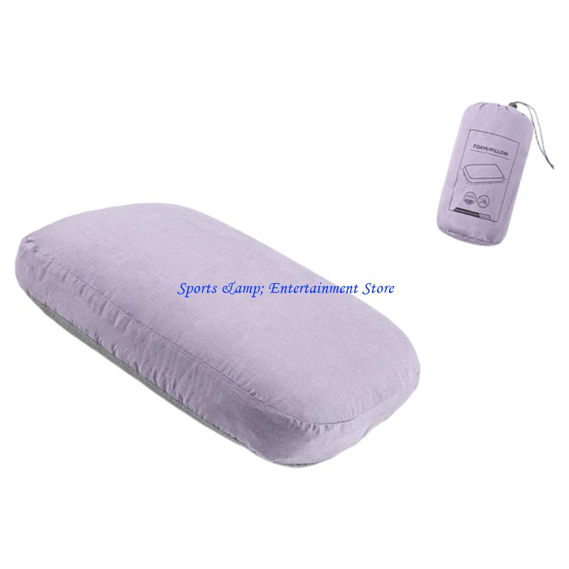 almohada para acampar con espu - Camp Pillow Compressible reseña y precio