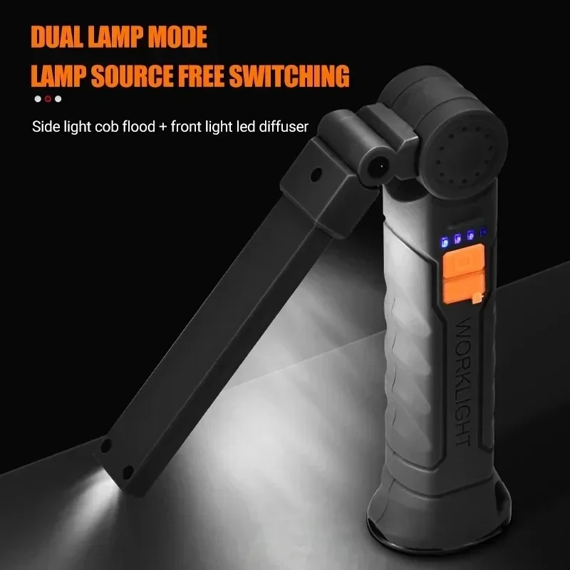 Linterna LED plegable COB, luz - Camping Lantern reseña y precio