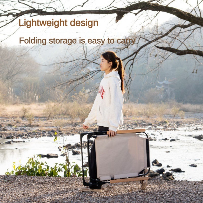 Silla Plegable para Exteriores - Outdoor Camping High Chair reseña y precio