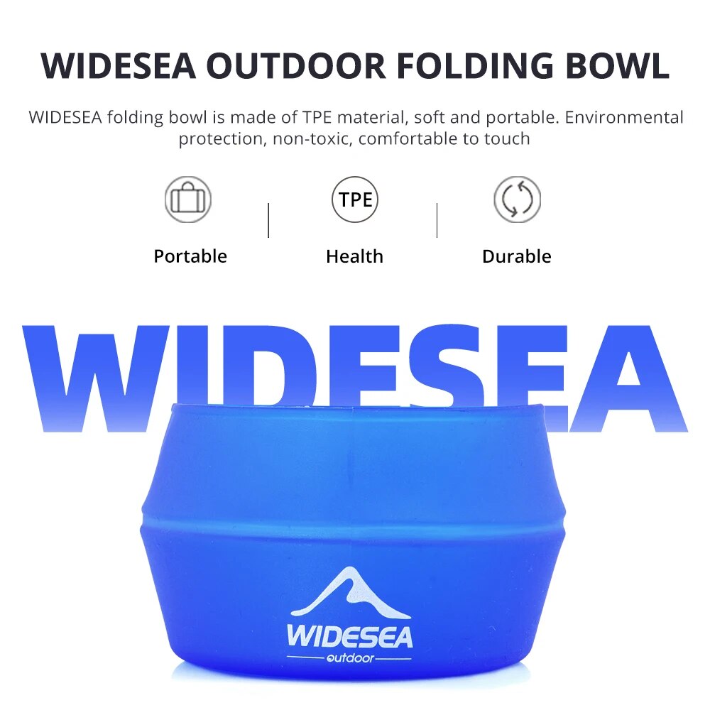 Widesea Camping 250ml taza ple - Outdoor Camping Dining Set reseña y precio